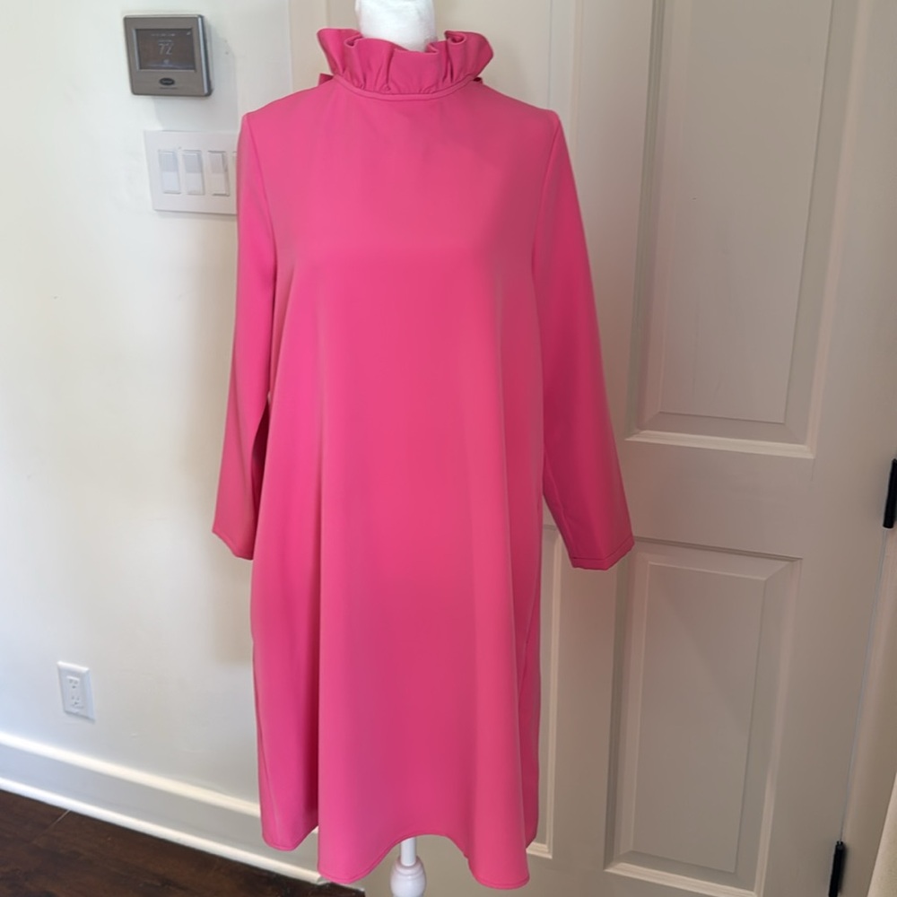 Tuckernuck - Hot Pink Daphne Mini Dress - Size: Medium - Picture 3 of 9